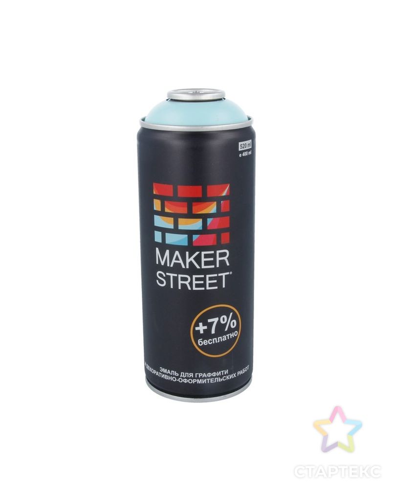 "MAKERSTREET" Эмаль для граффити и декоративно-оформительских работ MS400 400 мл арт. ГММ-3750-20-ГММ0052238
