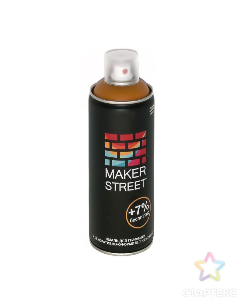 "MAKERSTREET" Эмаль для граффити и декоративно-оформительских работ MS400 400 мл арт. ГММ-3750-56-ГММ0064065 1
