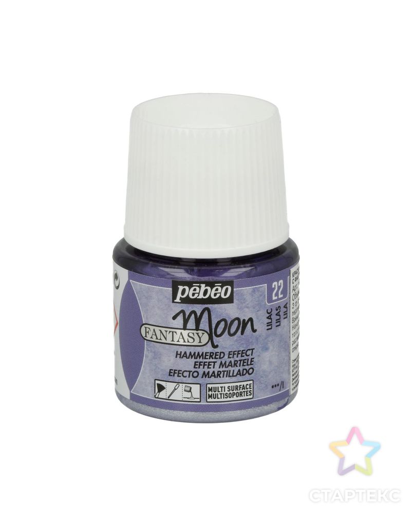 Краска "PEBEO" Fantasy Moon с фактурным эффектом 45мл арт. ГММ-3849-4-ГММ0080436 1