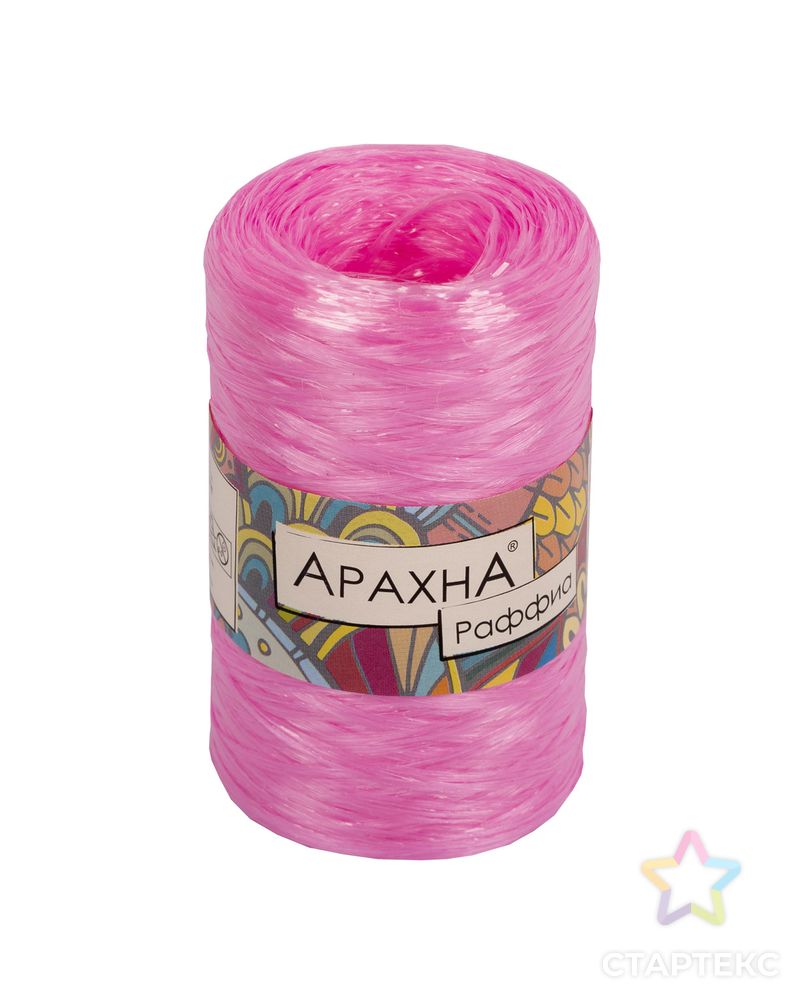 Пряжа "ARACHNA" "Raffia" 100% полипропилен 5 х 50 г 200 м ± 12 м арт. ГММ-6776-24-ГММ0082367