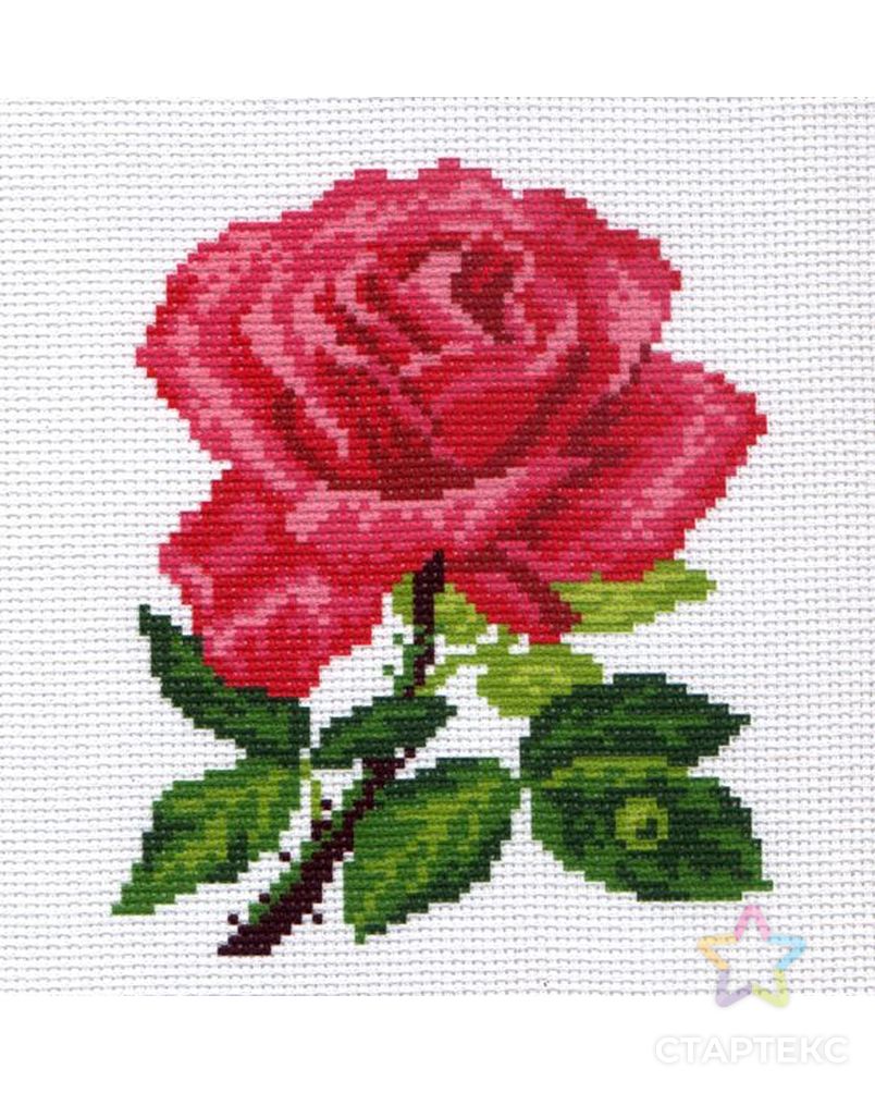 Схема вышивки розы (Матренин Посад)