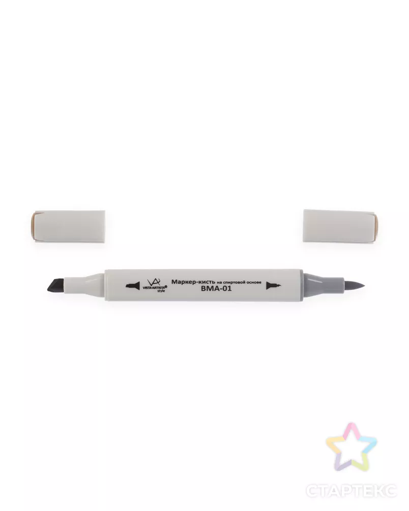"VISTA-ARTISTA" Style BMA-01 Маркер-кисть на спиртовой основе 1 шт. арт. ГММ-8217-33-ГММ0055080 - рис. 1