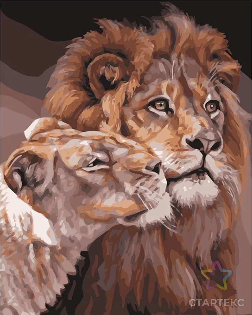 "ФРЕЯ" PNB/R1 №74 Набор для раскрашивания по номерам 50 х 40 см арт. ГММ-9990-1-ГММ0038427 - рис. 2