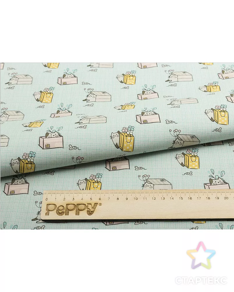 Ткани для пэчворка PEPPY МАРТОВСКАЯ ПЕСНЯ ФАСОВКА 50 x 55 см 146±5 г/кв.м 100% хлопок арт. ГММ-11027-12-ГММ0069143 - рис. 1