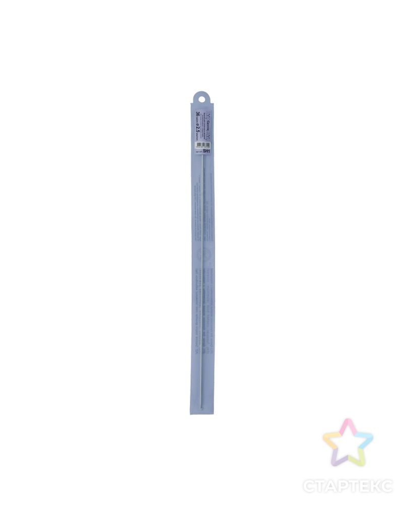 Для вязания крючки для тунисского вязания SH1 металл д.2.5мм 36см арт. ГММ-12095-1-ГММ0038994 2