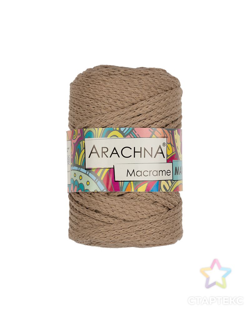 Пряжа "ARACHNA" "Macrame Maxi" 80% хлопок, 20% полиэстер 4 х 250 г арт. ГММ-12728-7-ГММ0041636 1