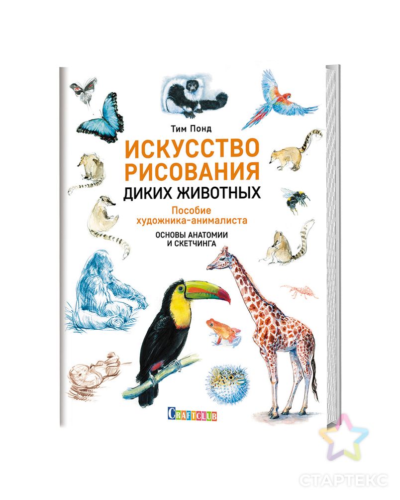 Заказать Книга КР "Искусство рисования диких животных" арт. ГММ-13402-1-ГММ0057814 в Новосибирске