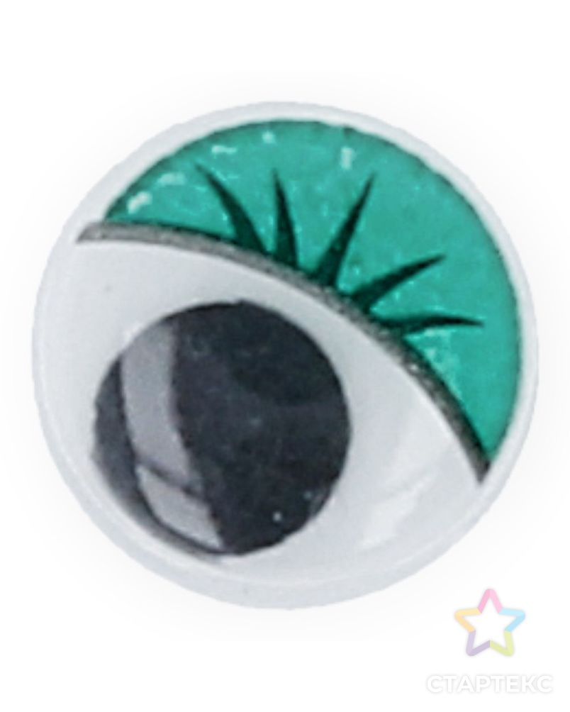 Глаза круглые с бегающими зрачками д.12 мм MER-12 арт. ГММ-13762-1-ГММ0037232