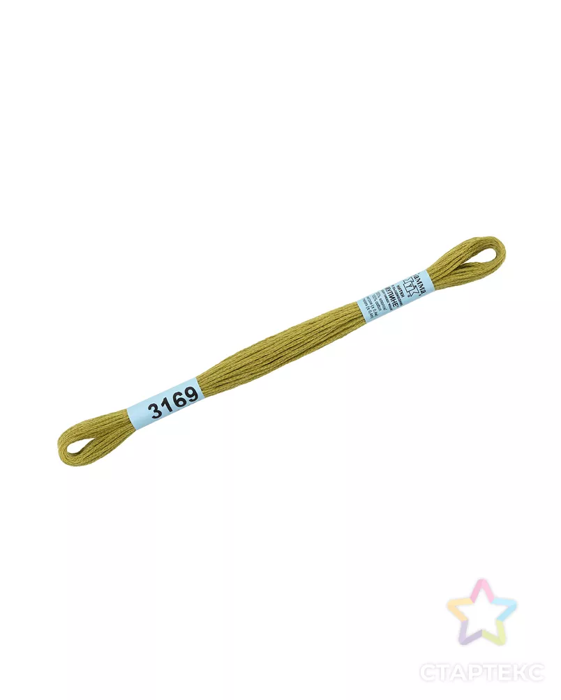 Нитки для вышивания мулине ( 3071-3172 ) 100% хлопок 24x8м арт. ГММ-13954-99-ГММ0022958 - рис. 1