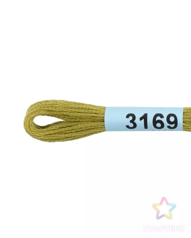 Нитки для вышивания мулине ( 3071-3172 ) 100% хлопок 24x8м арт. ГММ-13954-99-ГММ0022958 - рис. 2