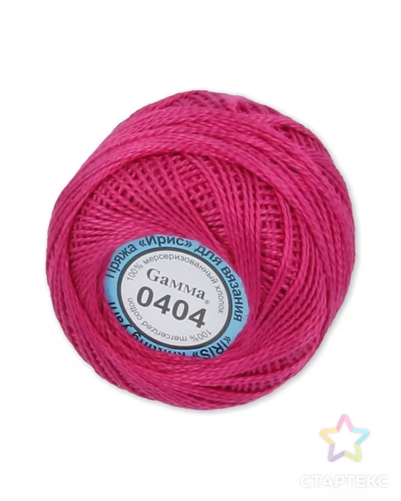 Пряжа Ирис 100% хлопок 10 х 10 г 82 м ± 3 м арт. ГММ-14076-68-ГММ0048309 - рис. 1