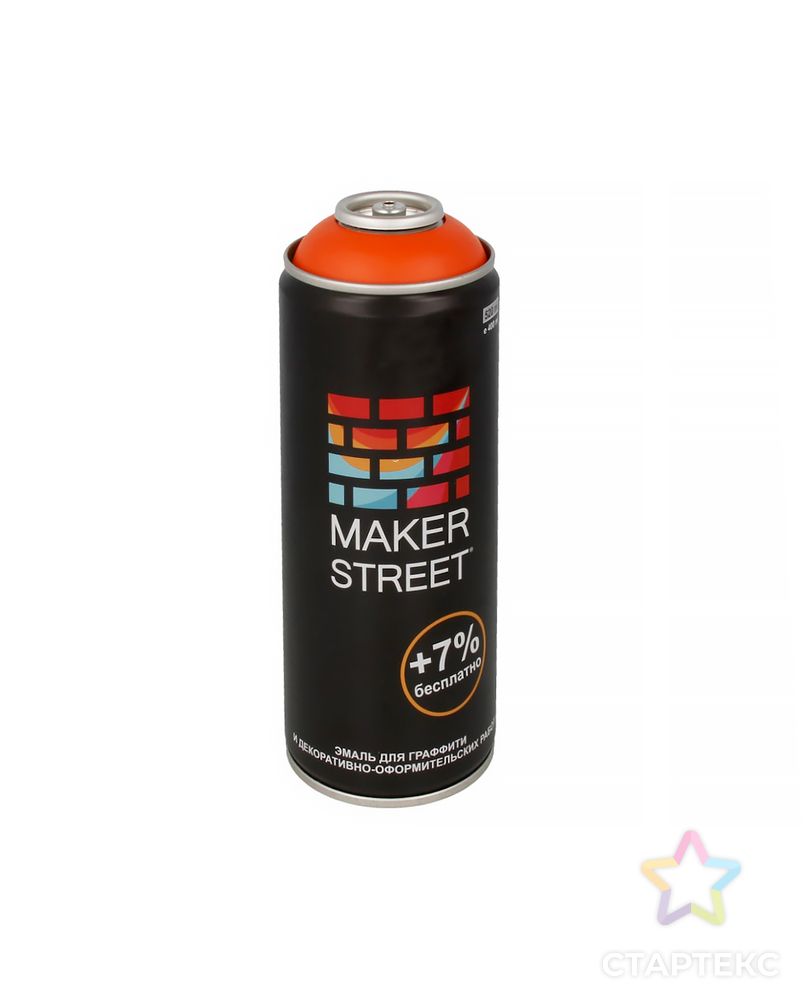 "MAKERSTREET" Эмаль для граффити и декоративно-оформительских работ MS400 400 мл арт. ГММ-3750-65-ГММ022933403942 1