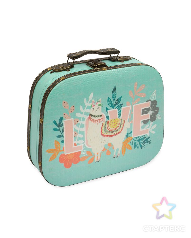Шкатулка "чемоданчик" DBQ-02 25x21x7,5 см арт. ГММ-5338-6-ГММ071033495694