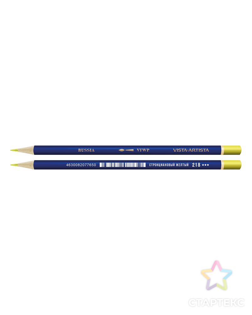 "VISTA-ARTISTA" VFWP Акварельный карандаш "Fine" 6 шт. арт. ГММ-100774-3-ГММ073480449444 2