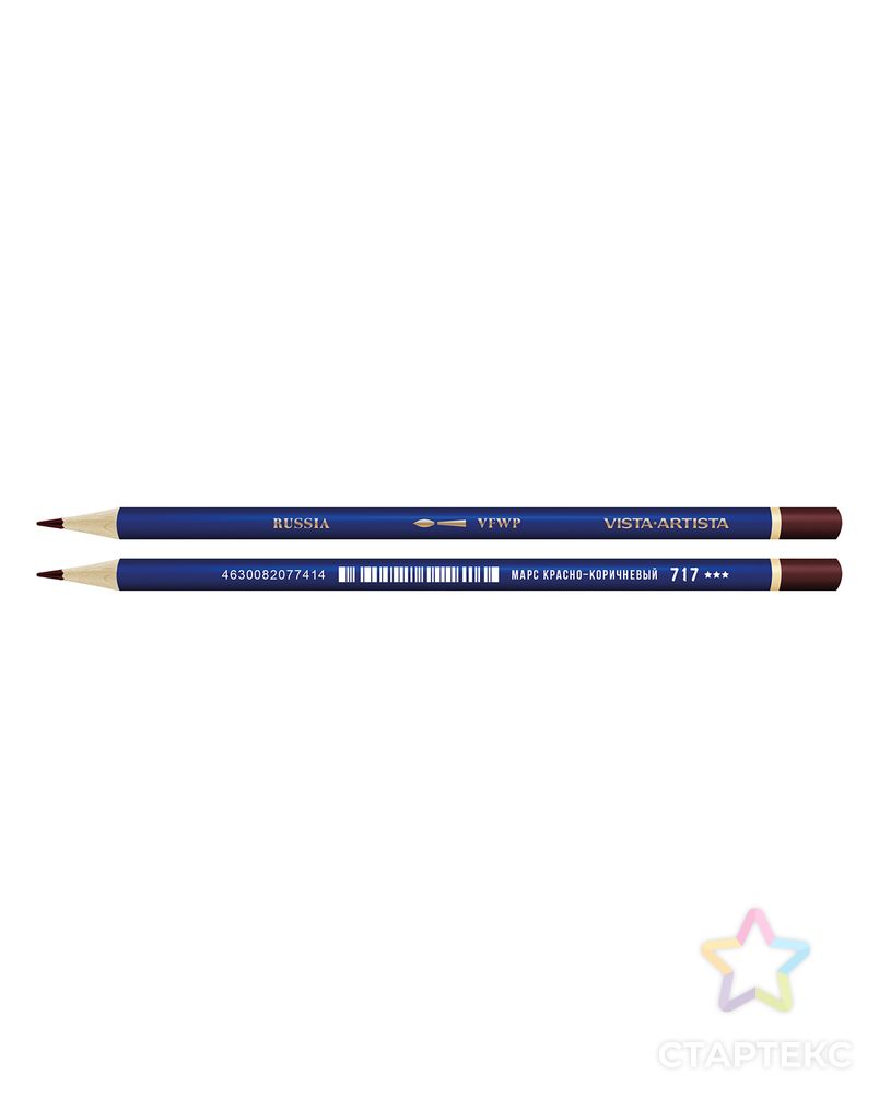 "VISTA-ARTISTA" VFWP Акварельный карандаш "Fine" 6 шт. арт. ГММ-100774-31-ГММ073480453504