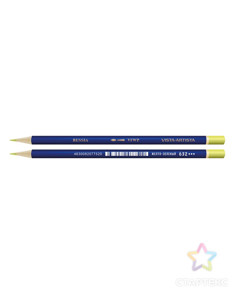"VISTA-ARTISTA" VFWP Акварельный карандаш "Fine" 6 шт. арт. ГММ-100774-48-ГММ073480799514