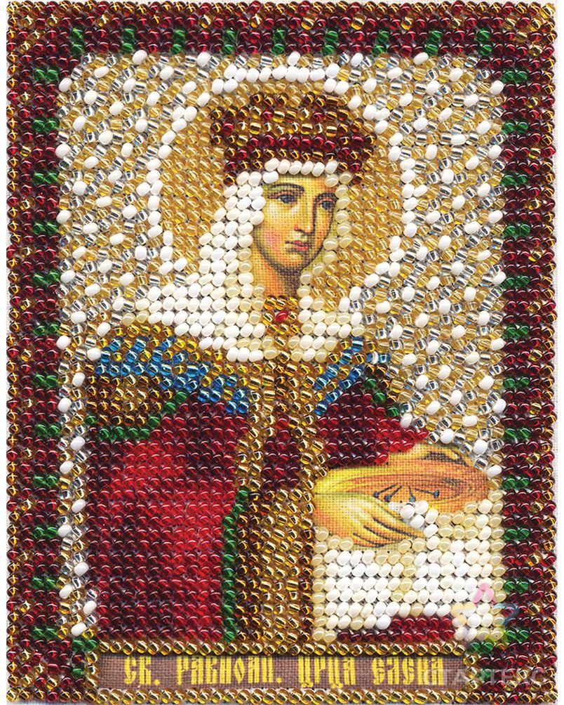 Набор для вышивания "PANNA" CM-1251 ( ЦМ-1251 ) "Икона святой равноапостольной царицы Елены" арт. ГММ-101238-1-ГММ010198304722 2