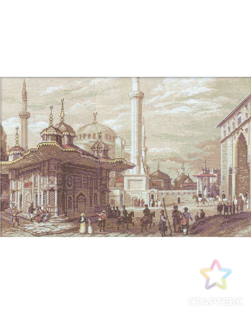Набор для вышивания "PANNA" "Золотая серия" GM-1292 ( ГМ-1292 ) "Стамбул. Фонтан султана Ахмета" арт. ГММ-101329-1-ГММ010898082272 1