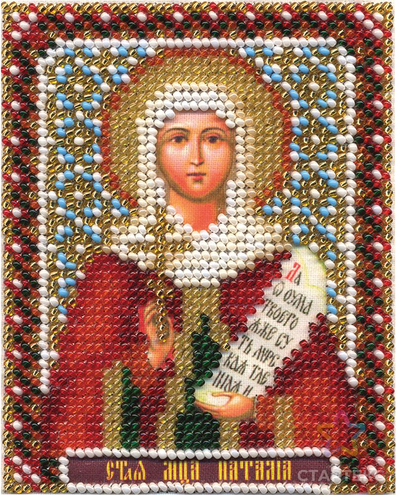 Набор для вышивания "PANNA" CM-1297 ( ЦМ-1297 ) "Икона святой мученицы Наталии" арт. ГММ-101336-1-ГММ011072714372 2