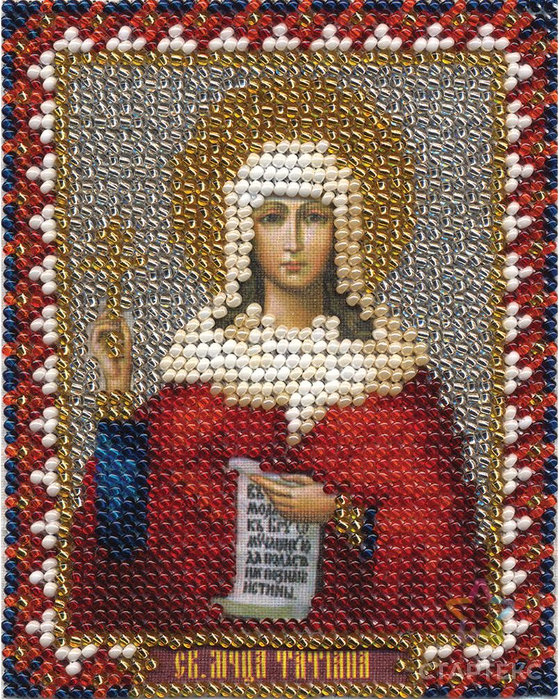 Набор для вышивания "PANNA" CM-1306 ( ЦМ-1306 ) "Икона святой мученицы Татьяны" арт. ГММ-101344-1-ГММ011233176922 1