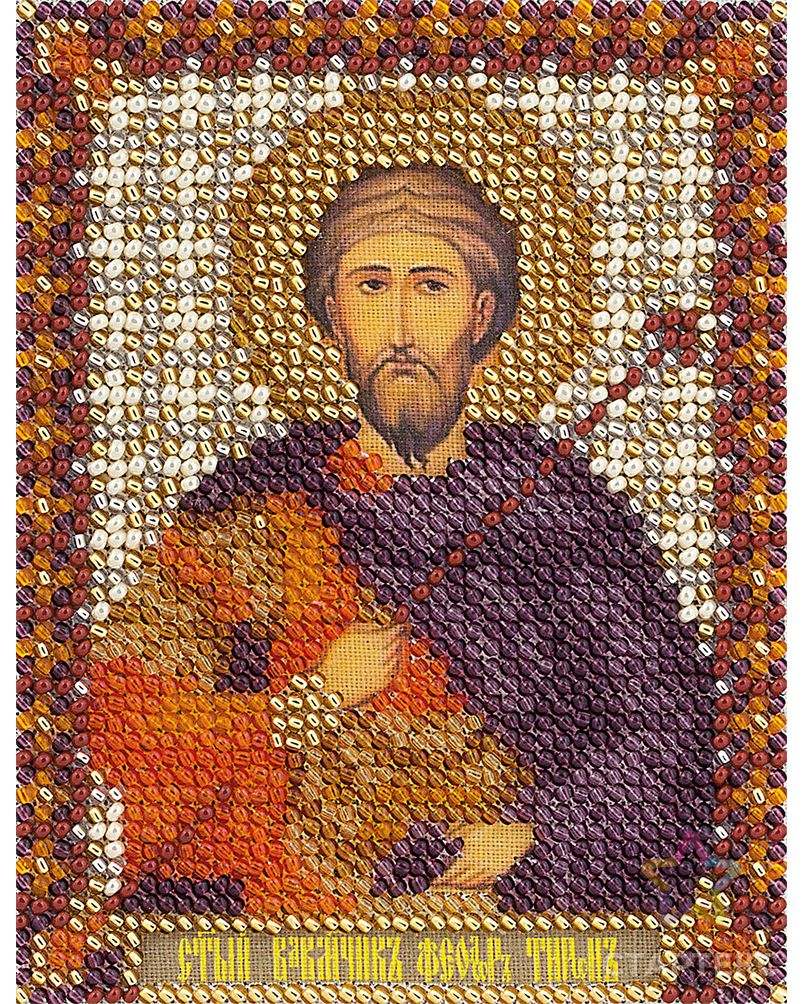 Набор для вышивания "PANNA" CM-1482 ( ЦМ-1482 ) "Икона Святого Великомученика Феодора Тирона" арт. ГММ-101767-1-ГММ017003691852 1