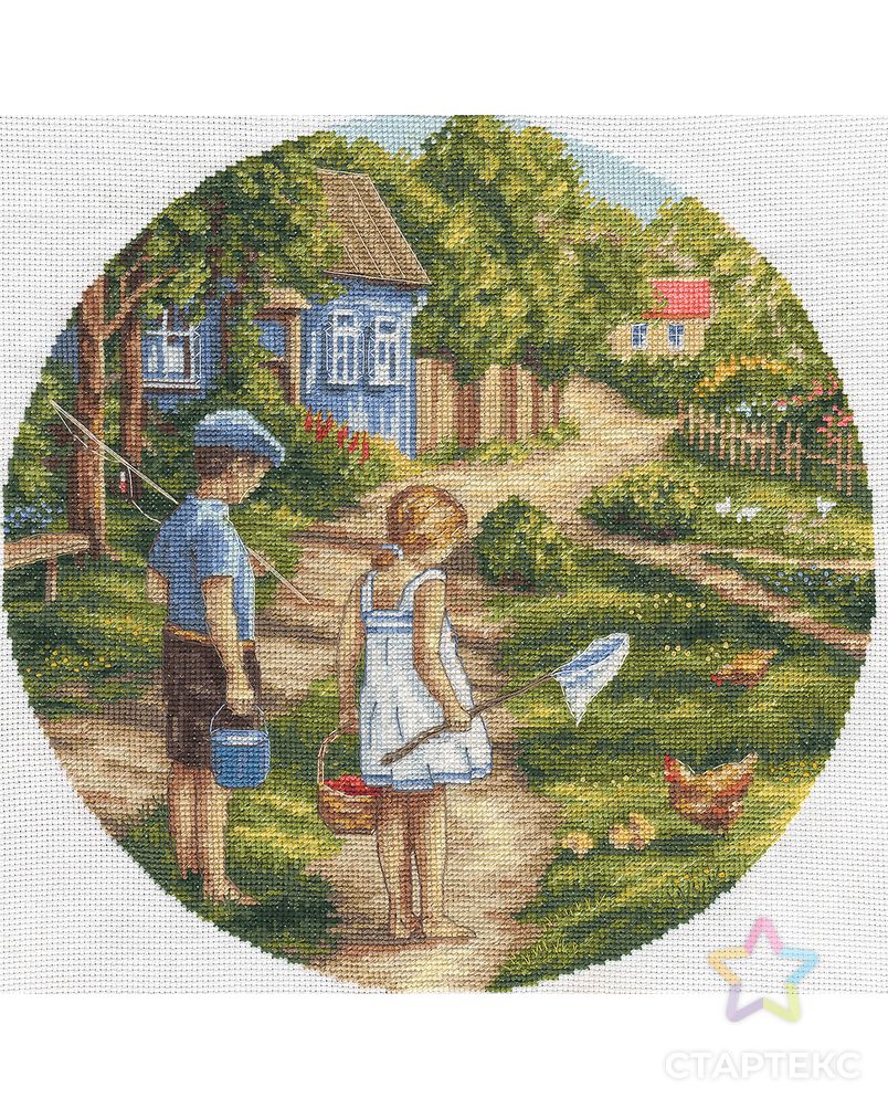 Набор для вышивания "PANNA" D-1570 ( Д-1570 ) "Дорогой детства" арт. ГММ-102034-1-ГММ021003578642 1