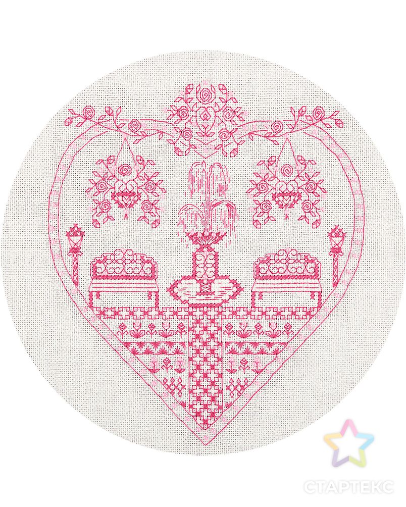 Набор для вышивания "PANNA" SO-1768 ( СО-1768 ) "Розовый сад" арт. ГММ-102559-1-ГММ028354518372 1