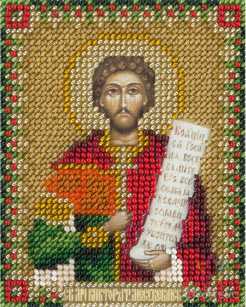 Набор для вышивания "PANNA" CM-1931 ( ЦМ-1931 ) "Икона Святого мученика Виктора Месукевийского, Грузинского" арт. ГММ-103015-1-ГММ035244061922 1