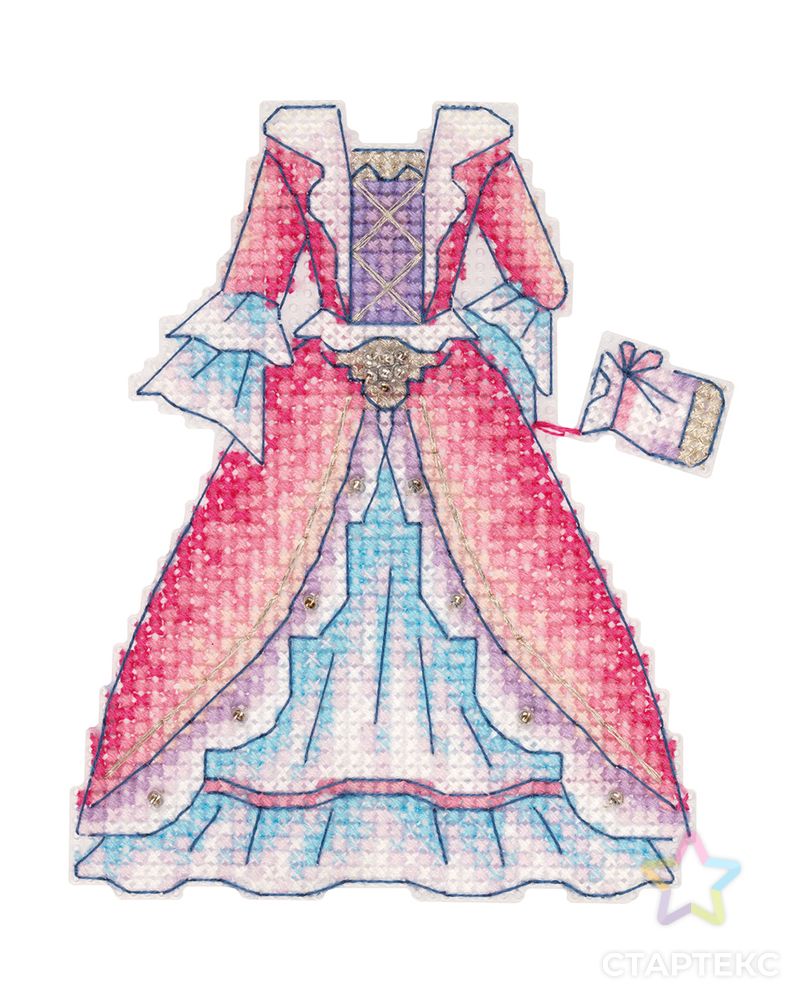 Набор для вышивания "PANNA" IG-7169 "Принцесса" арт. ГММ-104324-1-ГММ064458959024 3