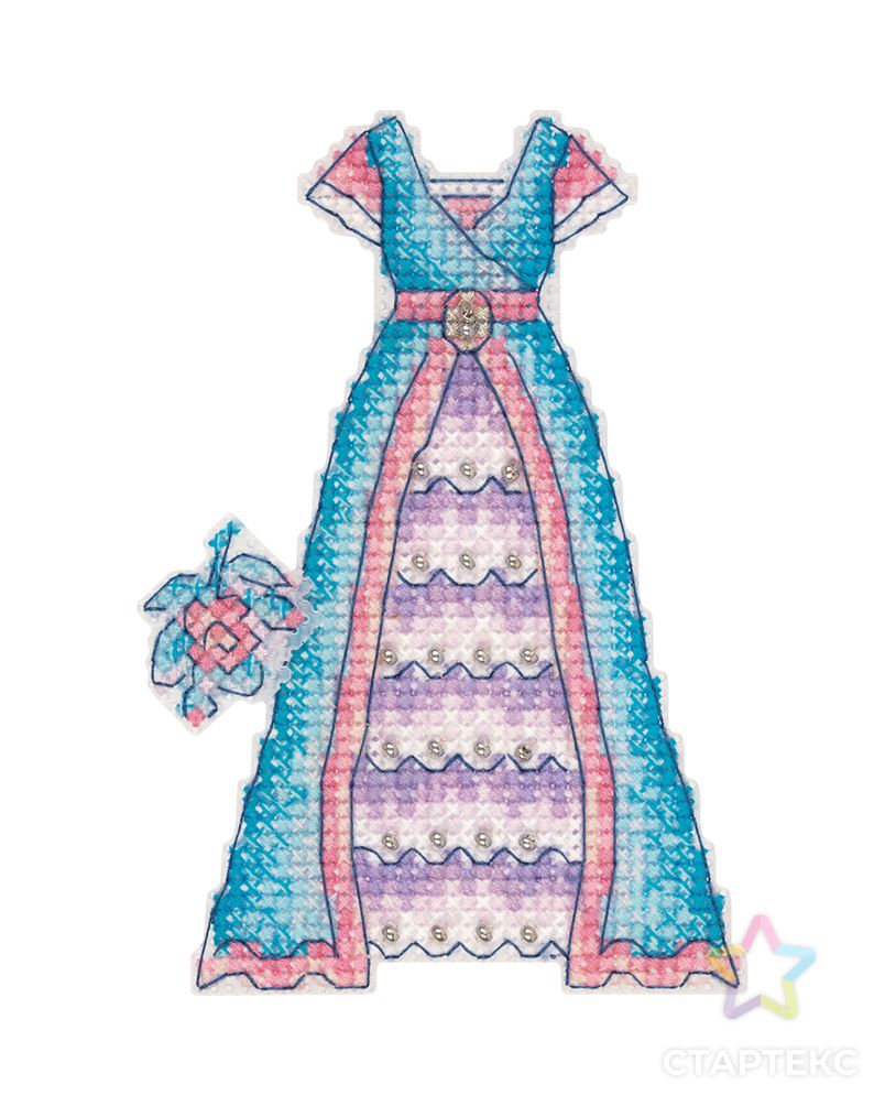 Набор для вышивания "PANNA" IG-7169 "Принцесса" арт. ГММ-104324-1-ГММ064458959024 6