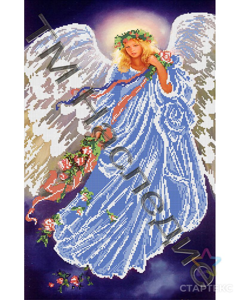 Схема для вышивания бисером "Ангел любви" арт. ГЕЛ-18785-1-ГЕЛ0105413 1