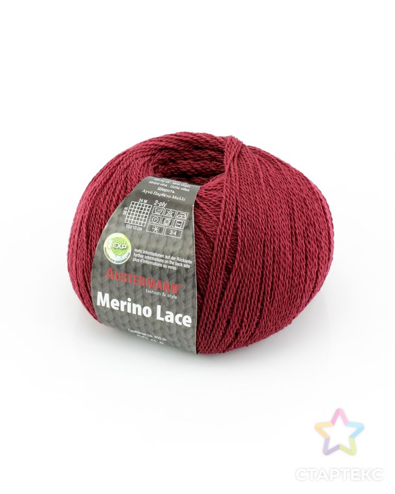 Пряжа Merino Lace EXP, 100% шерсть, 400 м, 50 г арт. ГЕЛ-12668-1-ГЕЛ0108395