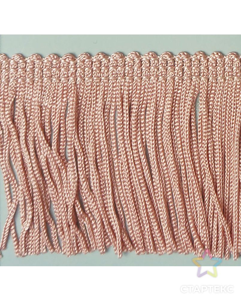 Бахрома ш.5см (бежево-розовый) арт. ГЕЛ-11806-1-ГЕЛ0112374 1