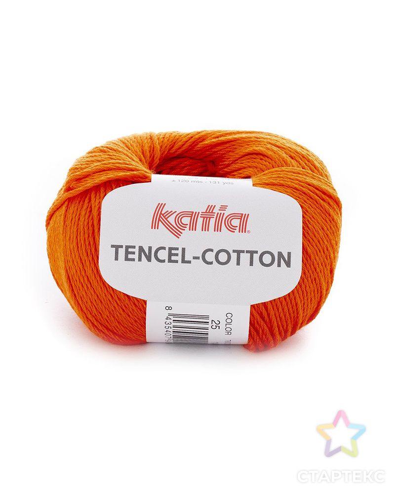 Пряжа Tencel-Cotton, 67% лиоцелл, 33% хлопок, 50 г, 120 м арт. ГЕЛ-26410-1-ГЕЛ0135629 1
