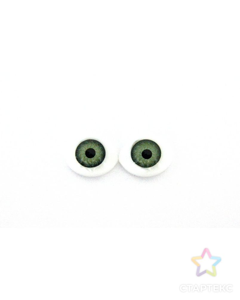 Глазки овальные № 8, цв. зеленый арт. ГЕЛ-4661-1-ГЕЛ0161588