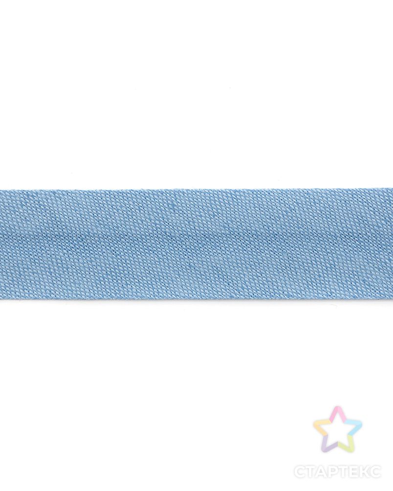 Косая бейка хлопок/лен ш.2см 20м (65 серо-голубой) (в упаковке 20 м.) арт. ГЕЛ-11482-1-ГЕЛ0162196