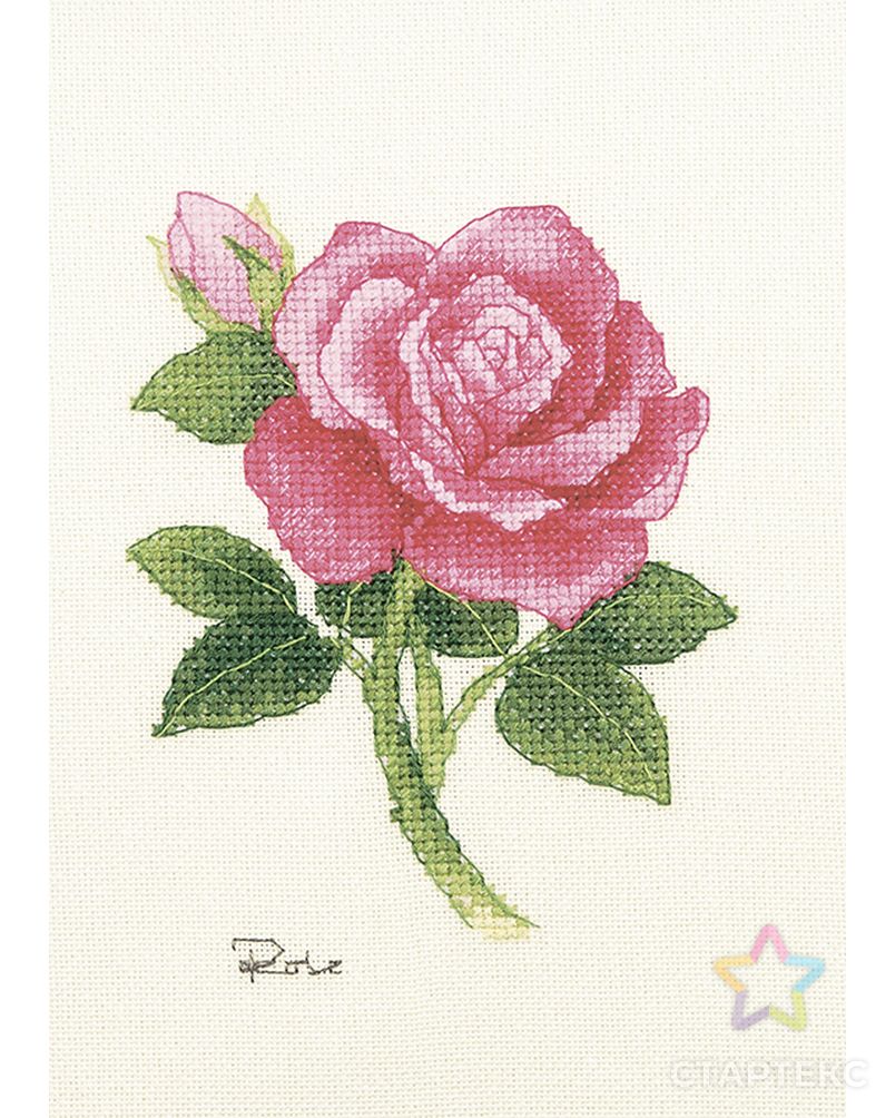 Набор для вышивания "Роза" арт. ГЕЛ-10949-1-ГЕЛ0163773