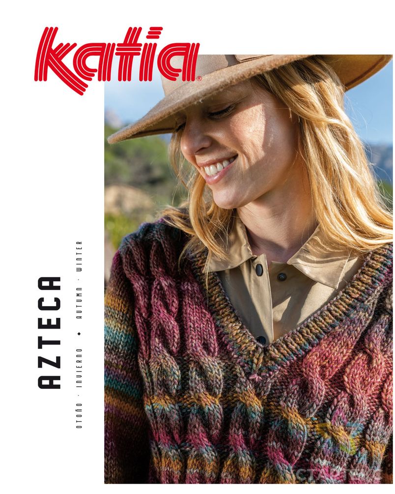 Журнал с моделями по пряже Katia B/AW20-21 AZTECA арт. ГЕЛ-29983-1-ГЕЛ0165216 1