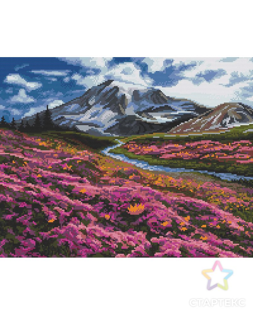 Картина стразами "Весна в горах" арт. ГЕЛ-15204-1-ГЕЛ0166082
