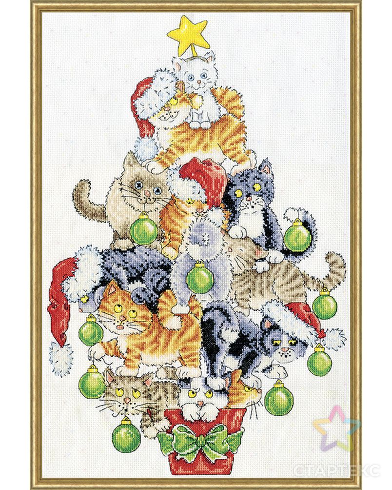 Набор для вышивания "Рождественская елка из кошек" арт. ГЕЛ-7354-1-ГЕЛ0167886