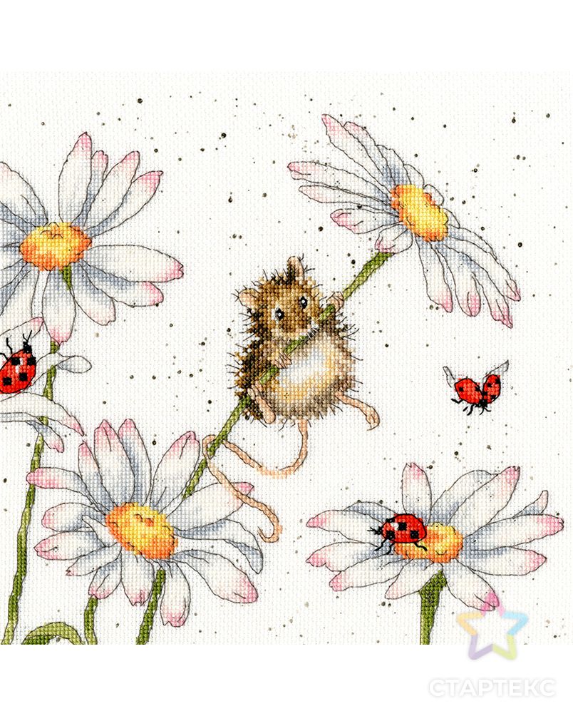 Набор для вышивания "Daisy Mouse" (Ромашковая мышка) арт. ГЕЛ-26321-1-ГЕЛ0171353 1