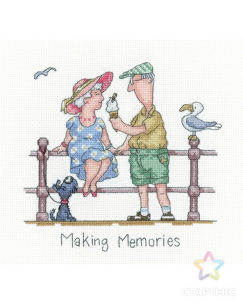 Набор для вышивания "Making Memories" арт. ГЕЛ-27057-1-ГЕЛ0175922 1