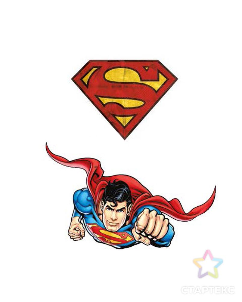 Термоаппликация "Superman" арт. ГЕЛ-29719-1-ГЕЛ0177604 1