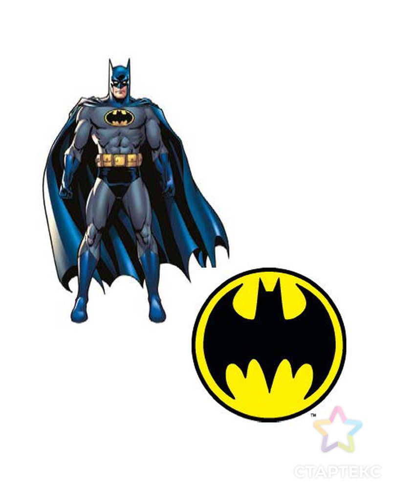 Термоаппликация "Batman" арт. ГЕЛ-29682-1-ГЕЛ0177605 1