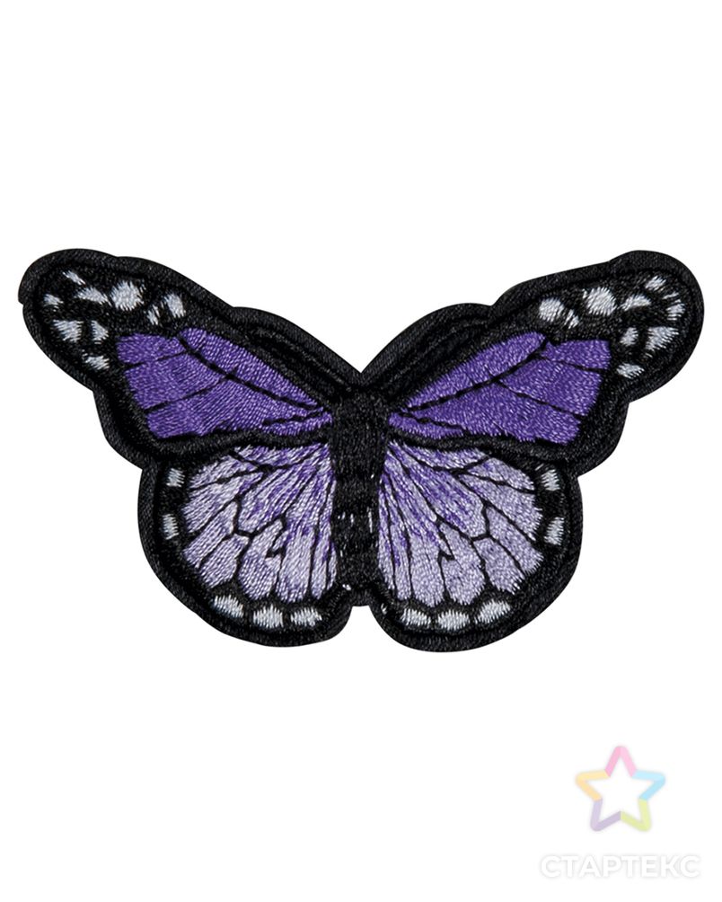Термоаппликация "Большая фиолетовая бабочка" арт. ГЕЛ-30075-1-ГЕЛ0177680 1