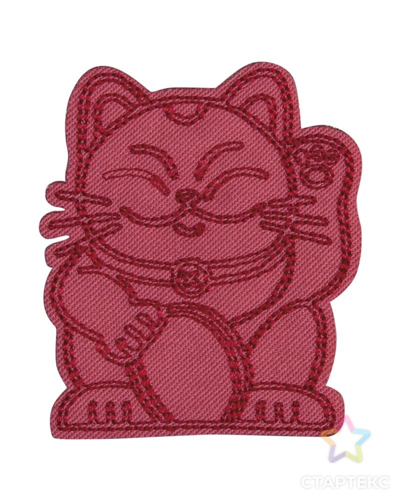 Термоаппликация "Beckoning Cat розовый" арт. ГЕЛ-29917-1-ГЕЛ0177751 1