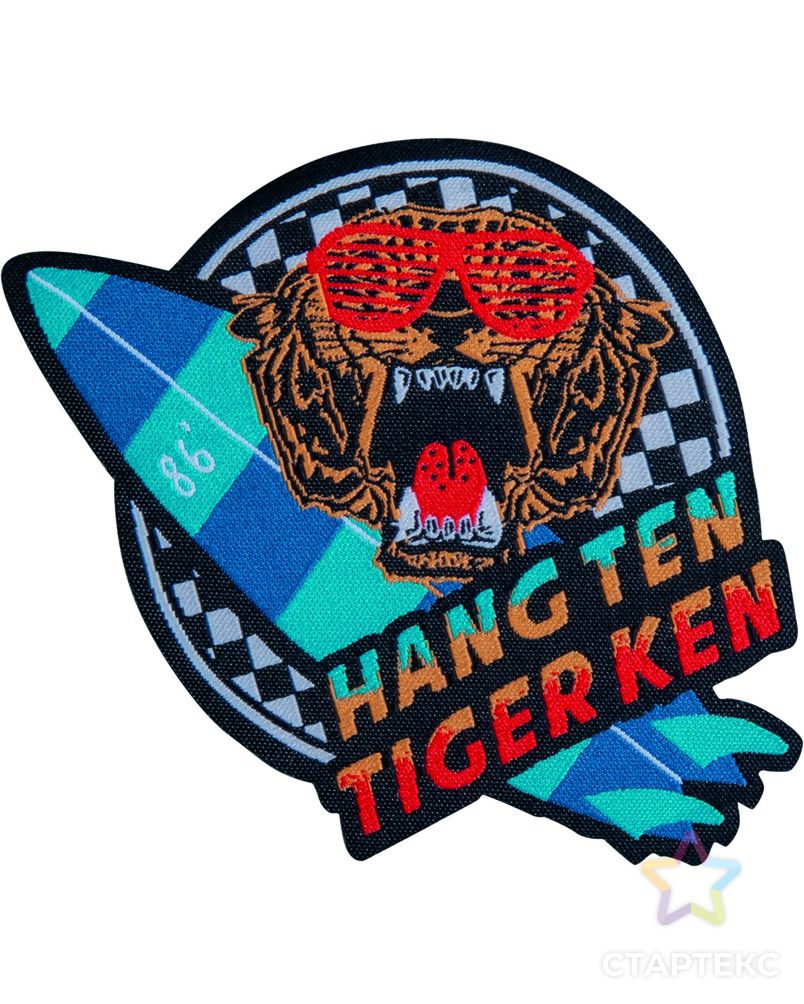 Термоаппликация "Hangten Tigerken" арт. ГЕЛ-29978-1-ГЕЛ0177813 1