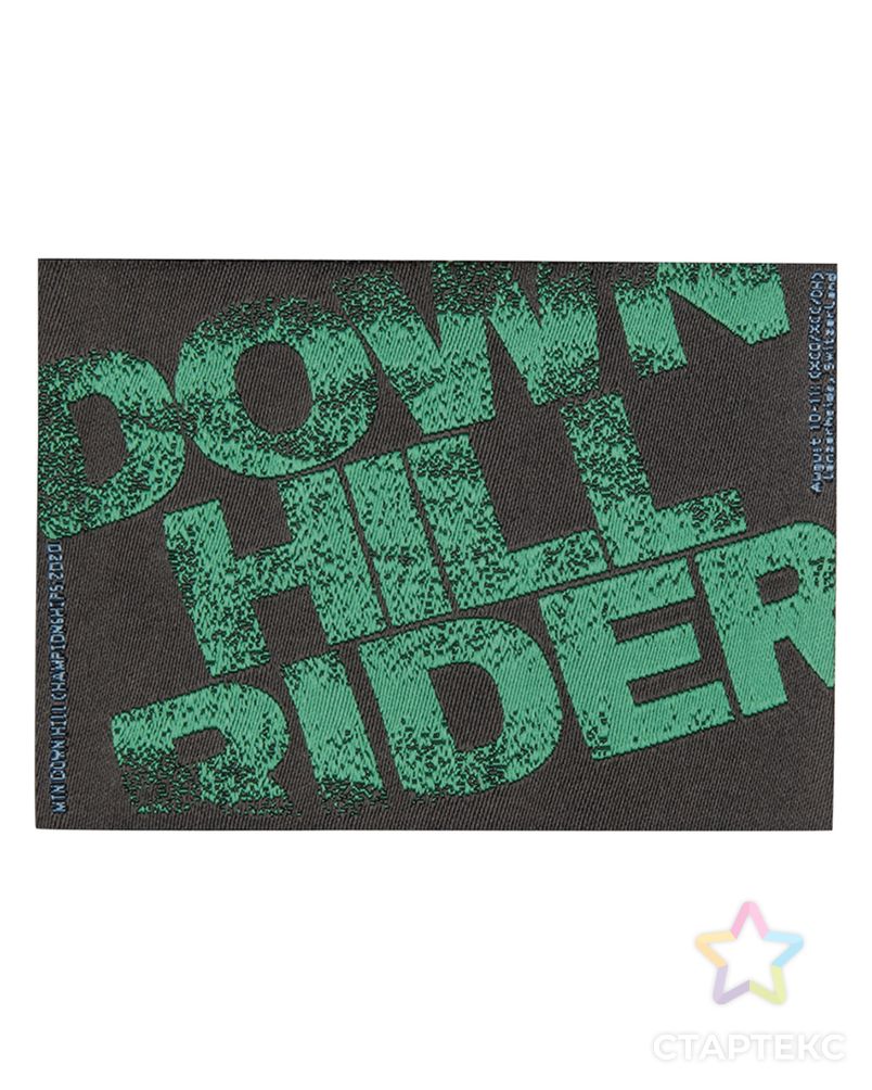 Термоаппликация "Down hill rider" арт. ГЕЛ-30014-1-ГЕЛ0177815 1