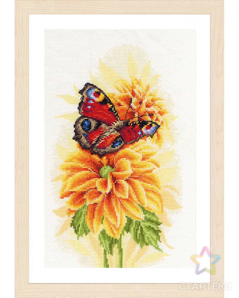 Набор для вышивания "Парящая бабочка" арт. ГЕЛ-30225-1-ГЕЛ0178233 1