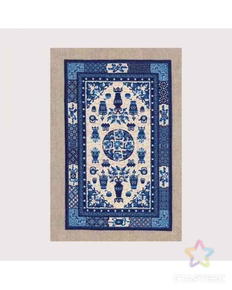 Набор для вышивания коврика: "PEKINOIS" (Пекинский коврик) арт. ГЕЛ-29535-1-ГЕЛ0178903 1